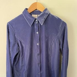 80’s Velvet Cowboy Button Up!